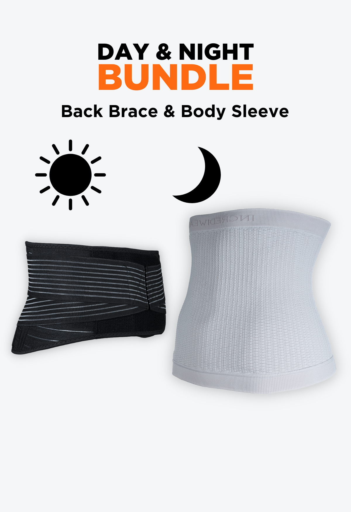 Back Brace and Body Sleeve Bundle – Incrediwear Ireland
